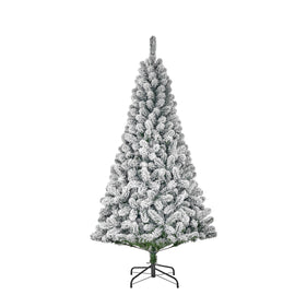 Millington Christmas Tree - Flocked - 7ft / 215cm - 5 Year Guarantee