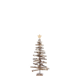 Christmas Display - Wooden Tree - 60cm