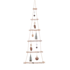Christmas Wooden Decorated Tree - 100cm