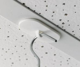 Adhesive Ceiling Hook - Oval - 40mm x 20mm