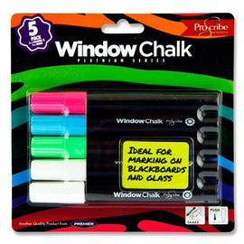 Window Chalk Markers - 5Pk