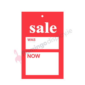 Tags - Sale - Was/Now - 3.75" x 2.25" - 500Pk