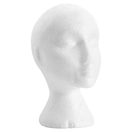 Polystyrene Female Head - 26cm