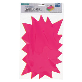 DayGlo Flash Cards - Large - 5Pk