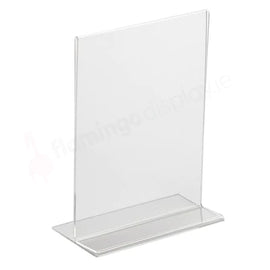 Acrylic Menu Holder - A4 - T Shaped