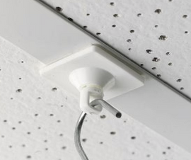 Adhesive Ceiling Hook - Rotating - 25mm