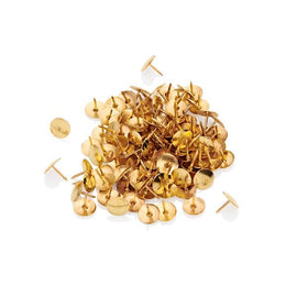 Thumb Tacks - Brass - 100 Pcs