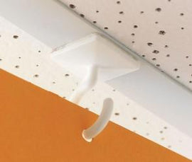 Ceiling Hook - 25mm x 25mm  - Plastic