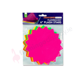 DayGlo Stars - 6" - 12Pk