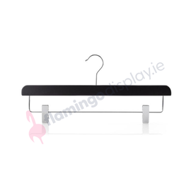 Wooden Clip Hanger - Black - 36cm