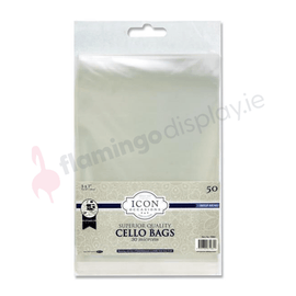 Cello Bags - Self Seal -  5" x 7" - 50Pk