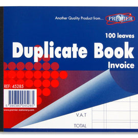 Invoice - Duplicate Book - 4" x 5"