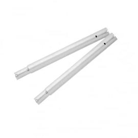 Compact Rail Extension Bars - 12" - White - 2Pk