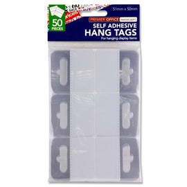 Self Adhesive Hang Tabs - 51mm x 50mm - 50Pk