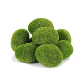 Moss Rocks - Light Green - 4Pk