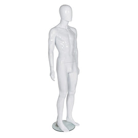 Mannequin - Male - Gloss White - Egghead