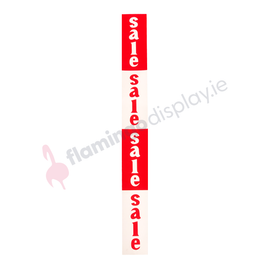 Poster - "Sale" -  Vertical Repeating -  1016mm x 114mm