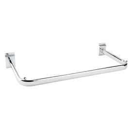 Slatwall D Rail - 60cm - Chrome