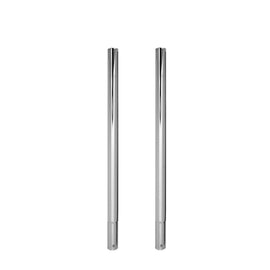 Standard Rail Extension Bars - 12" - Chrome - 2Pk